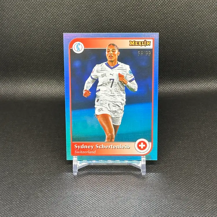 Sydney Schertenleib Eurostars /99 2025 Topps Merlin Euros - Switzerland