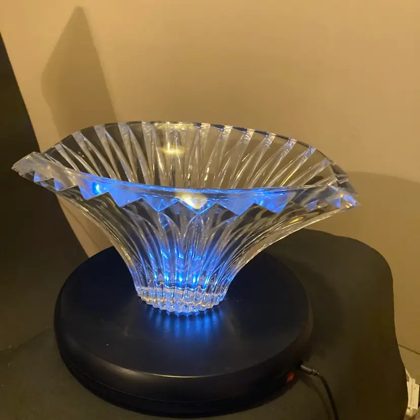 25. VTG Mikasa Crystal “Excelsior” Console Bowl