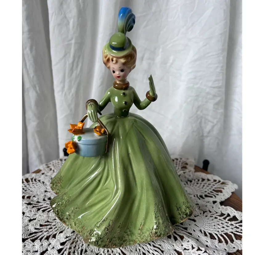 Josef Original “New Hat” Sweet 16 Series Ceramic Figurine 1960’s Free Shipping