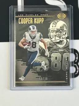 2018 Illusions Cooper Kupp/ Isaac Bruce Black 19/25
