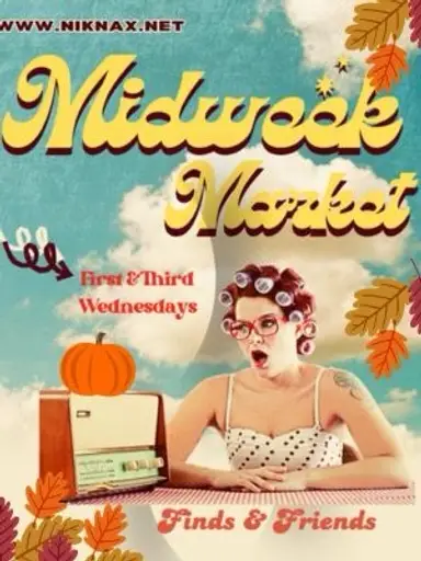 Midweek Market Fall/Halloween Edition w/ Isla (The Vintage Table Lady)