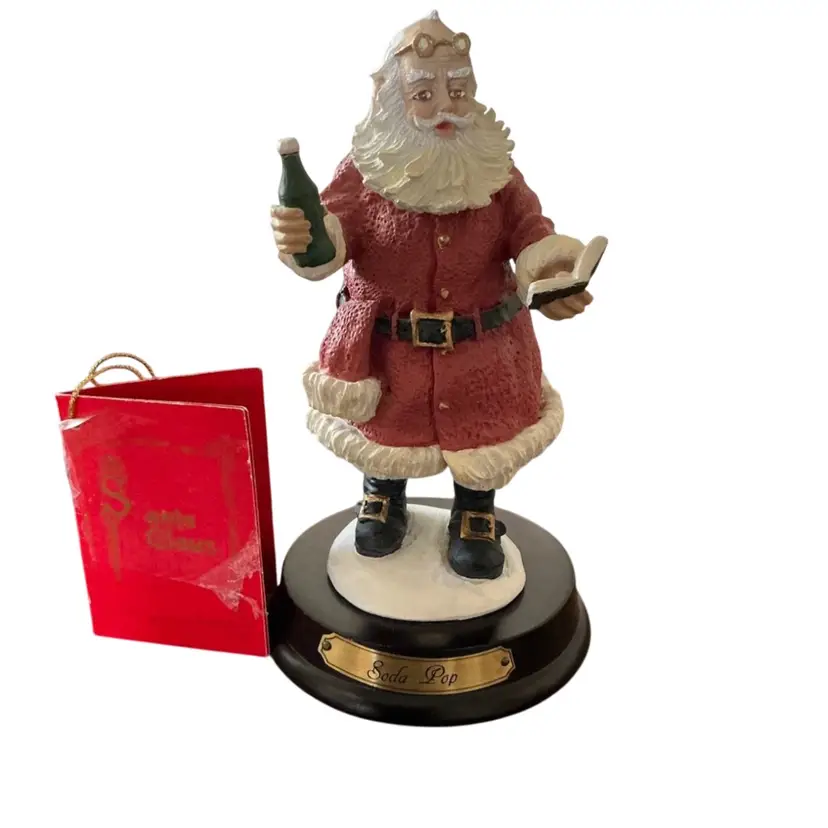 “Soda Pop” Santa Claus Figurine
