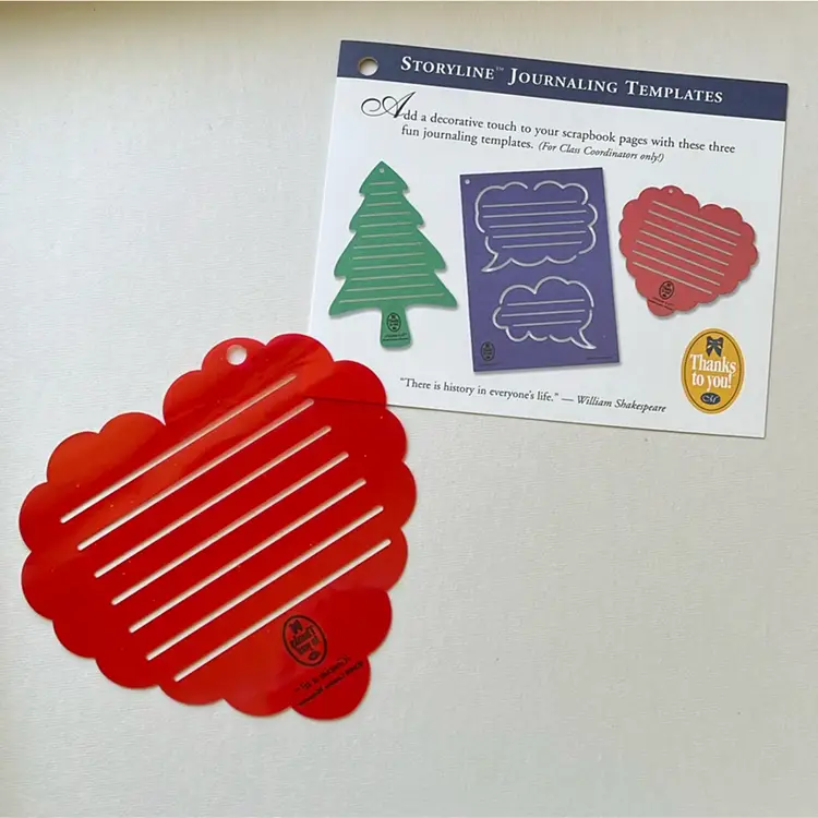 Journaling Templates Set Of 4 Templates