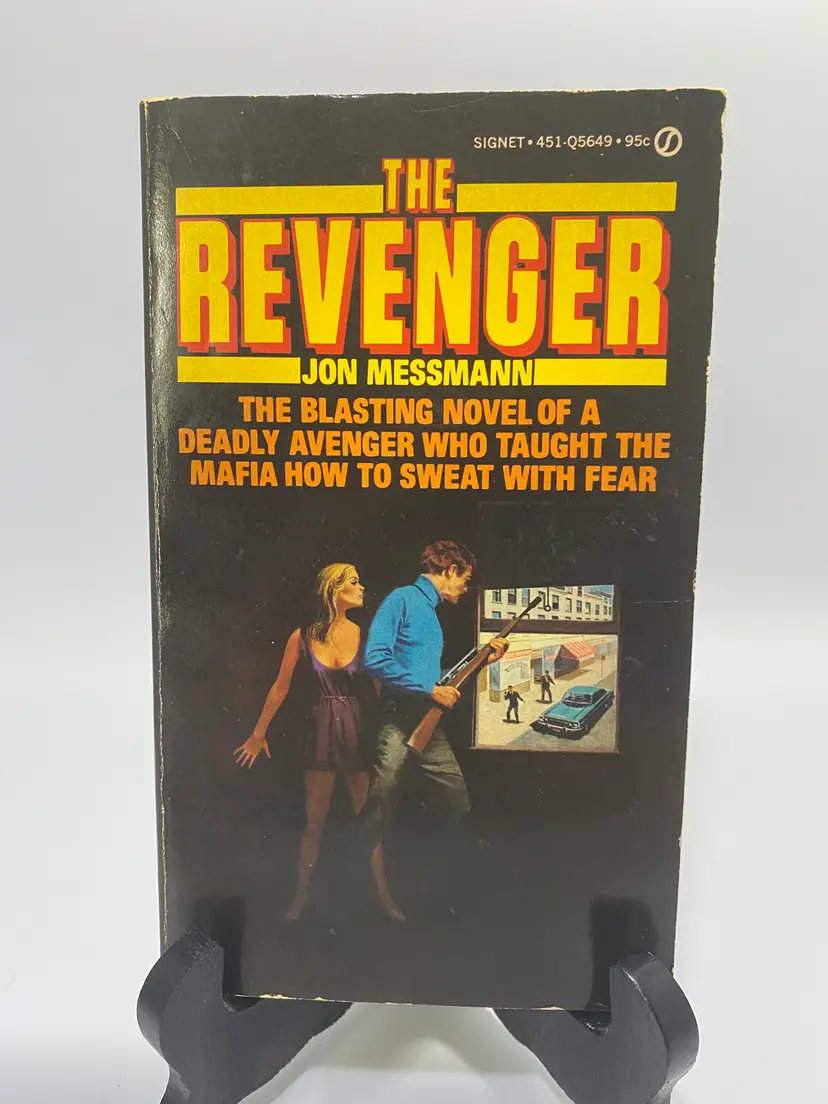 Vintage 'The Revenger' by Jon Messmann Paperback Book