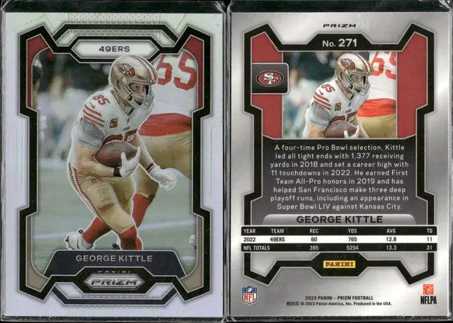 George Kittle  Lot of 16  Football Cards San Francisco 49ers CC27