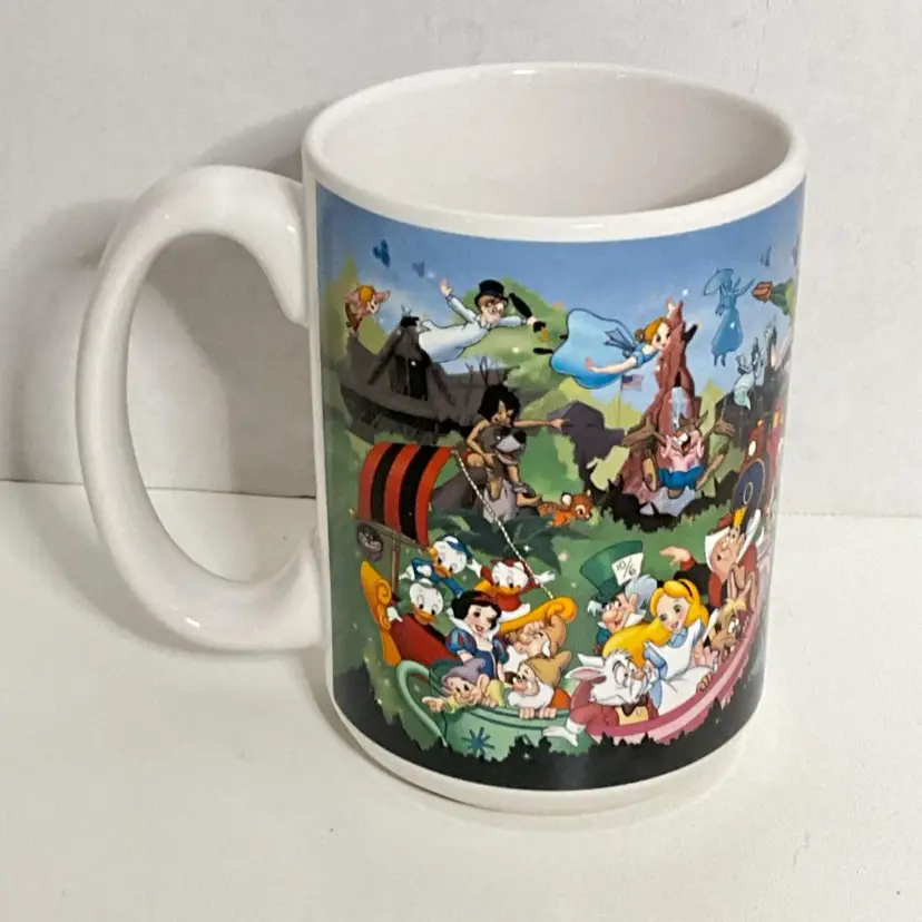 Vintage Walt Disney World Magic Kingdom Mug