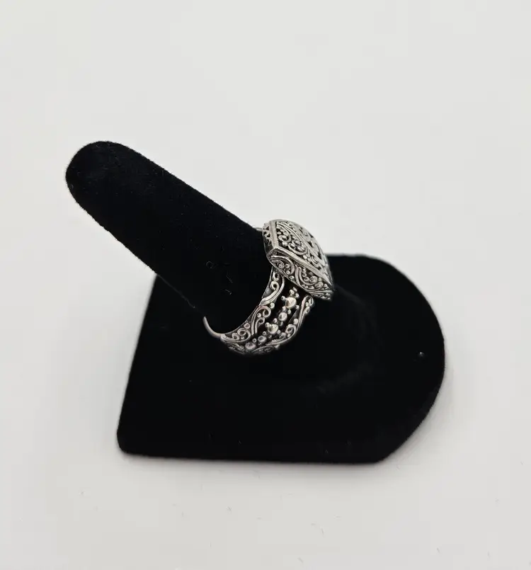 Sarda 925 Filigree Ring size 6.5