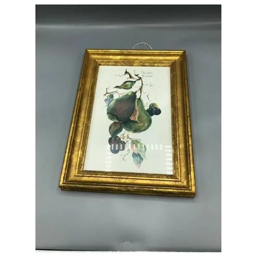 B Sumwall Signed fruits art