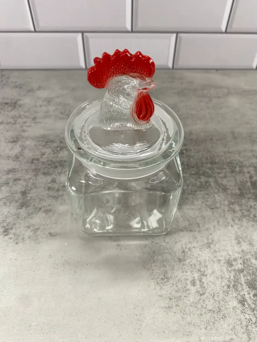 RARE LE Smith Rooster Apothecary Jar