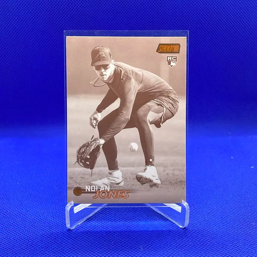 2023 Stadium Club Nolan Jones Sepia RC Colorado Rockies