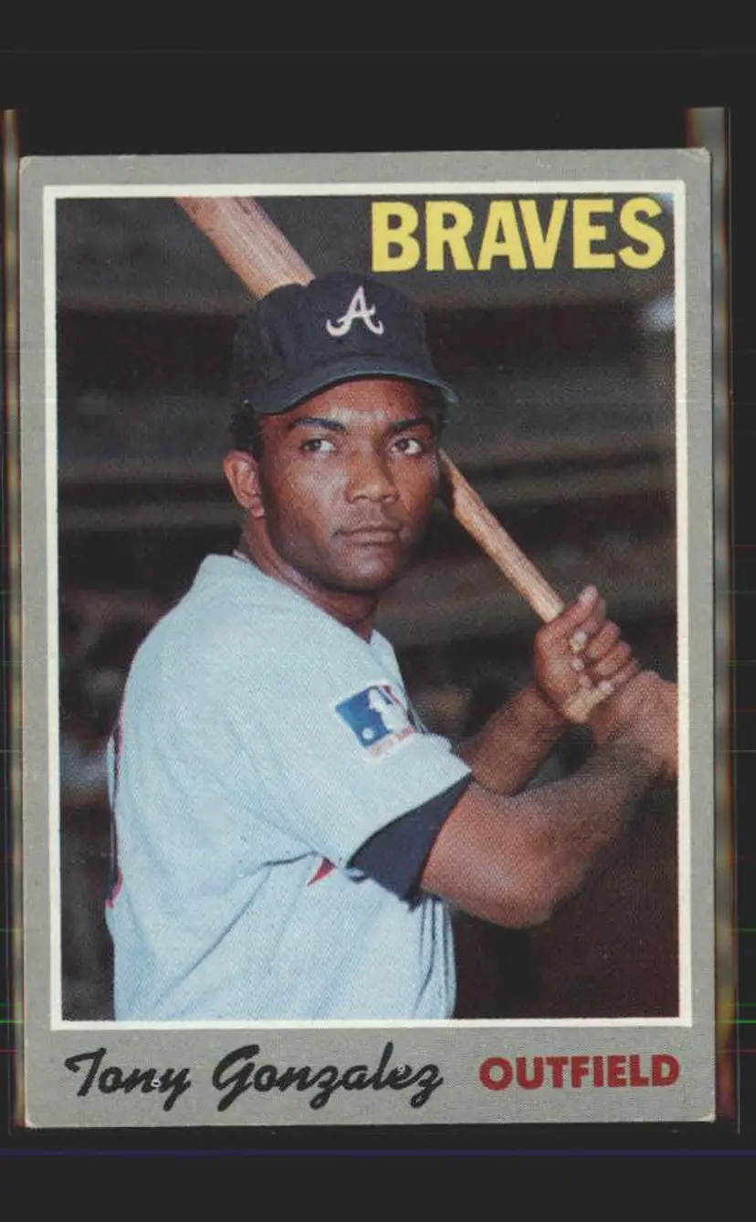 Tony Gonzalez 1970 Topps #105 - () - Atlanta Braves