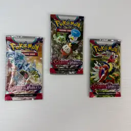 Pokemon Scarlet & Violet Base Booster Packs x3 New