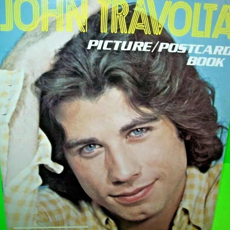 John Travolta Postcard Book 1978 Welcome Back Kotter Grease Saturday Night Fever