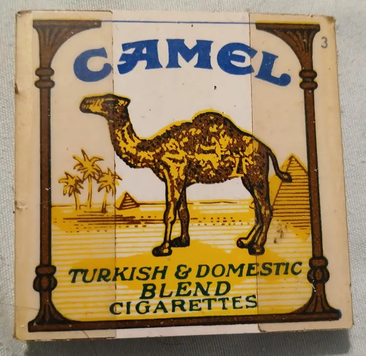 Camel Cigarette Shelf SLabels