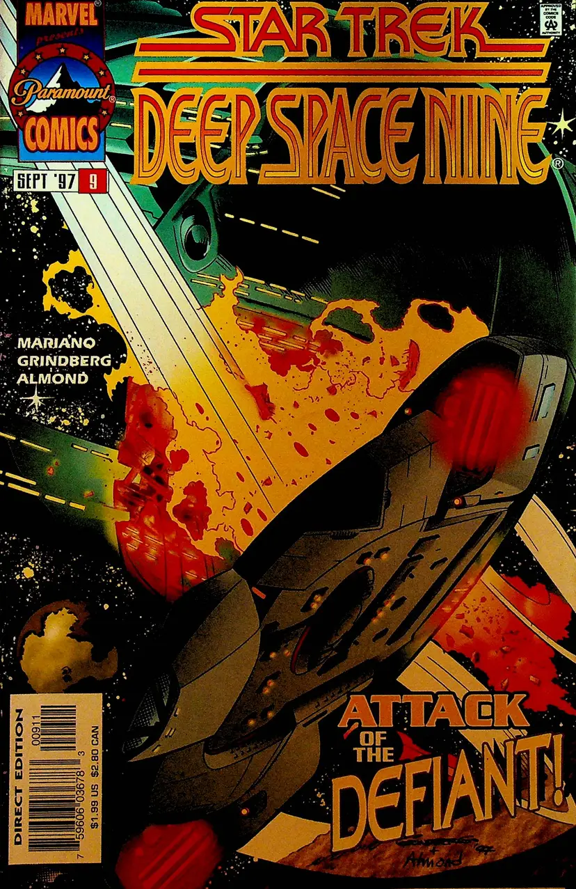 Star Trek Deep Space Nine 9 Marvel Comics