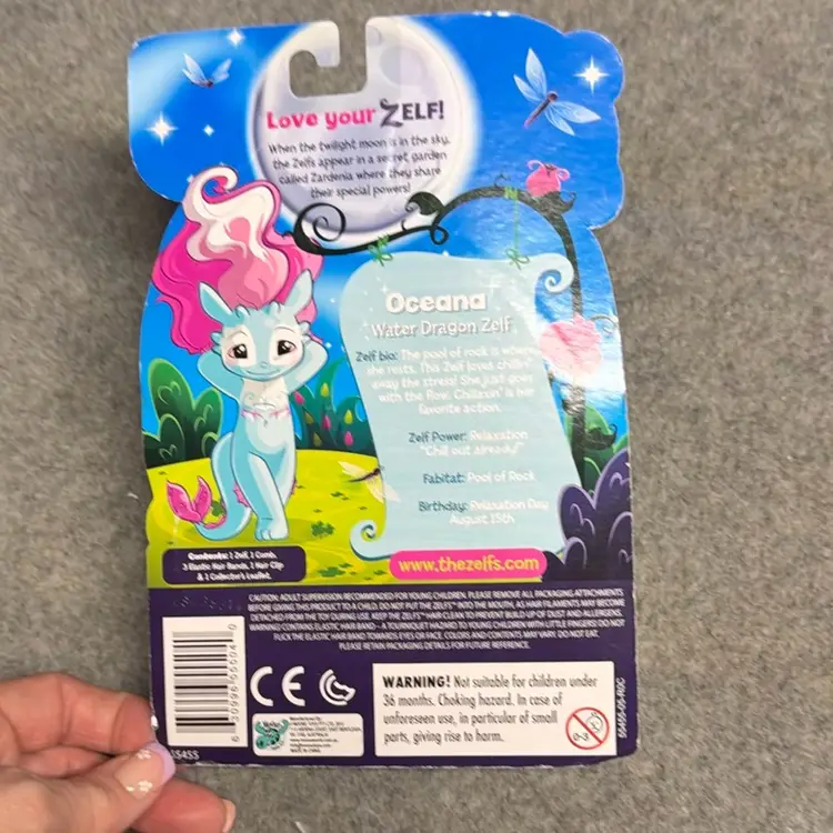 Zelf Troll Doll- Oceana NIB