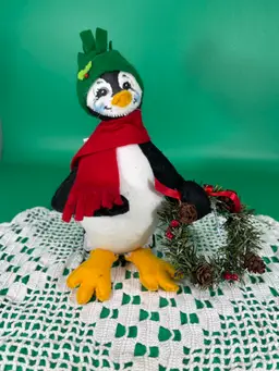 Vintage Annalee Christmas Penguin