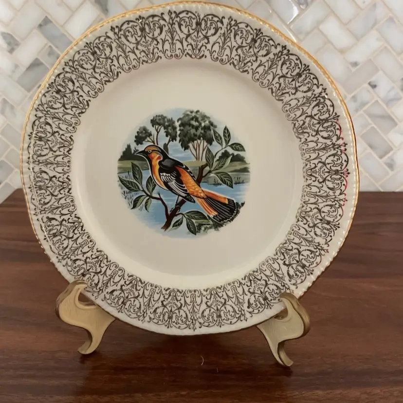 Oriole Homer Laughlin Butter/Bread Plate