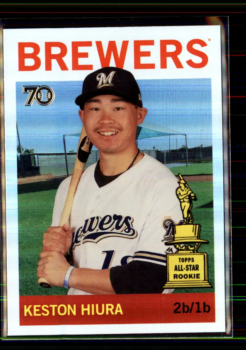 Keston Hiura 2021 Topps All-Star Rookie Cup #8 - Milwaukee Brewers - (147-109)
