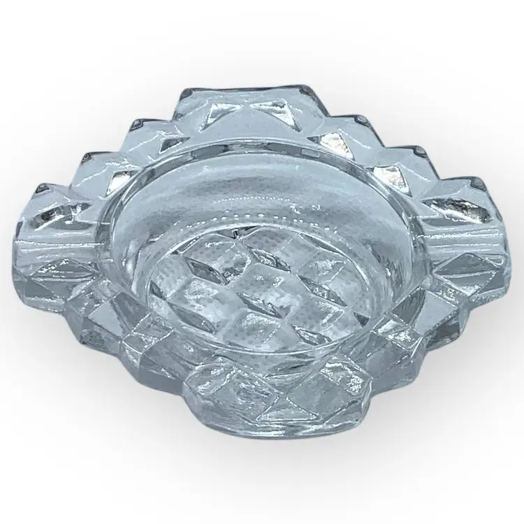 Vintage Fostoria Mini “American” Clear 3” Glass Ashtray