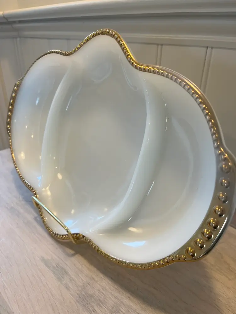 Anchor Hocking Fire King Relish Dish