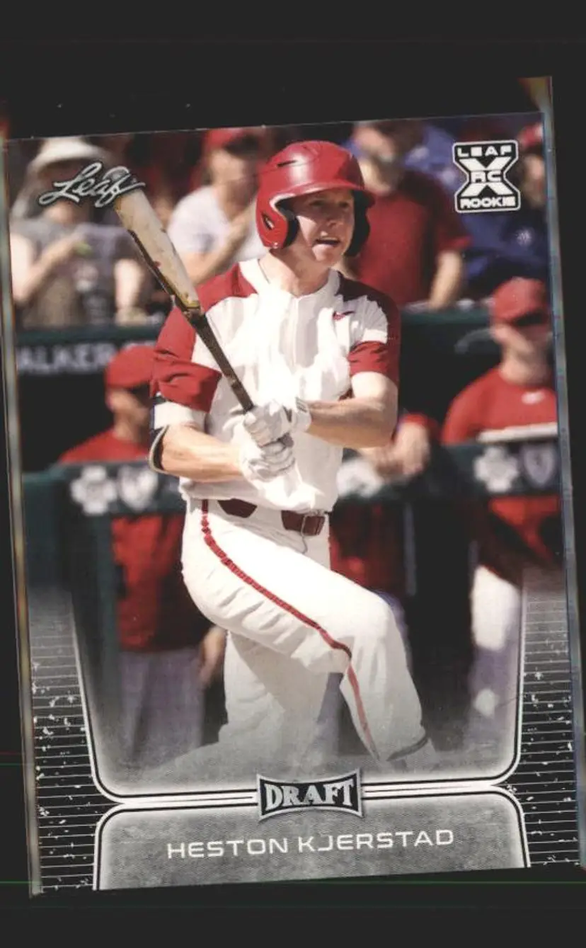 2020 Leaf Draft #15 Heston Kjerstad - (137) - Baltimore Orioles