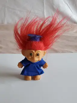Vintage Russ Graduation Troll Doll