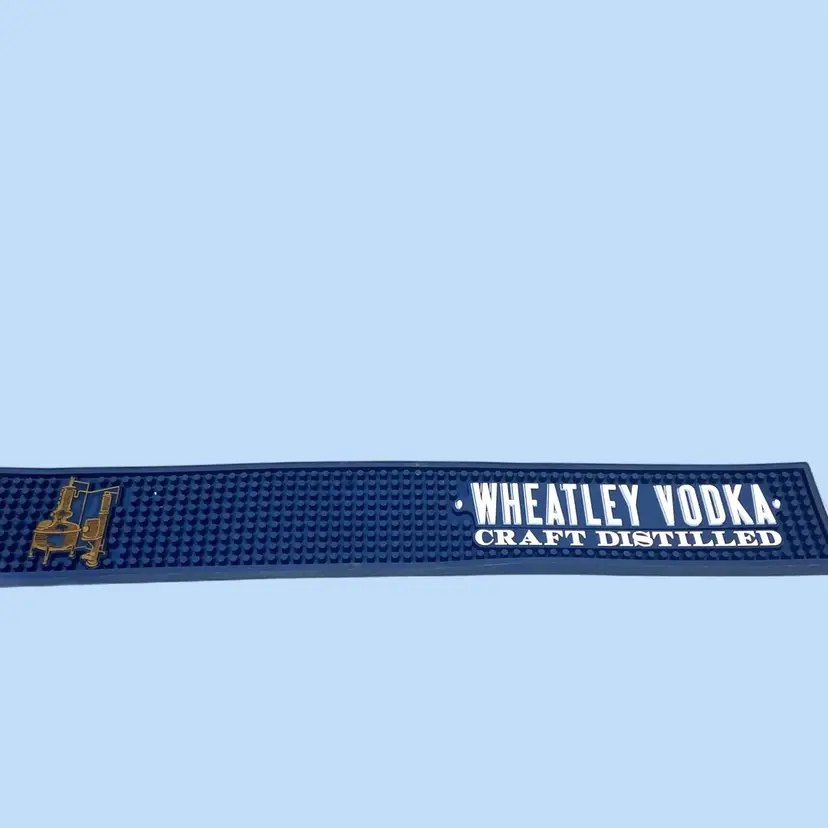 Wheatley Vodka Blue Rubber Mat For Spillage While Pouring Drinks