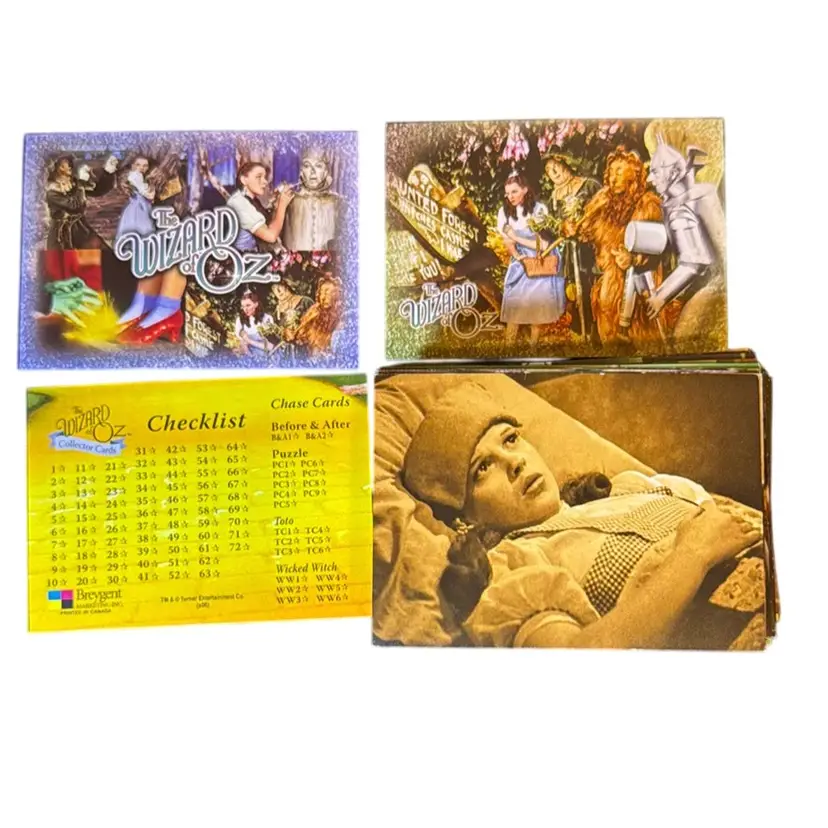 The Wizard Of Oz 2006 Breygent Complete Set Of Collectors Cards