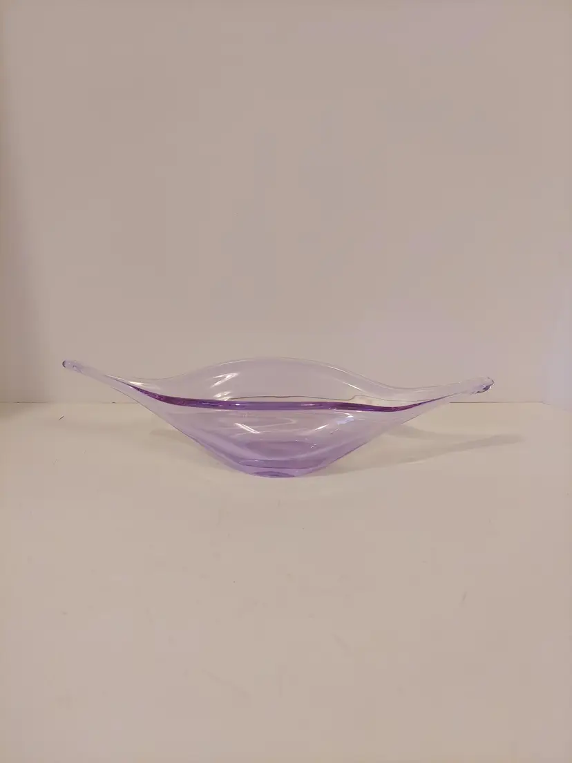 Neodymium Alexandrite Art Glass Dish