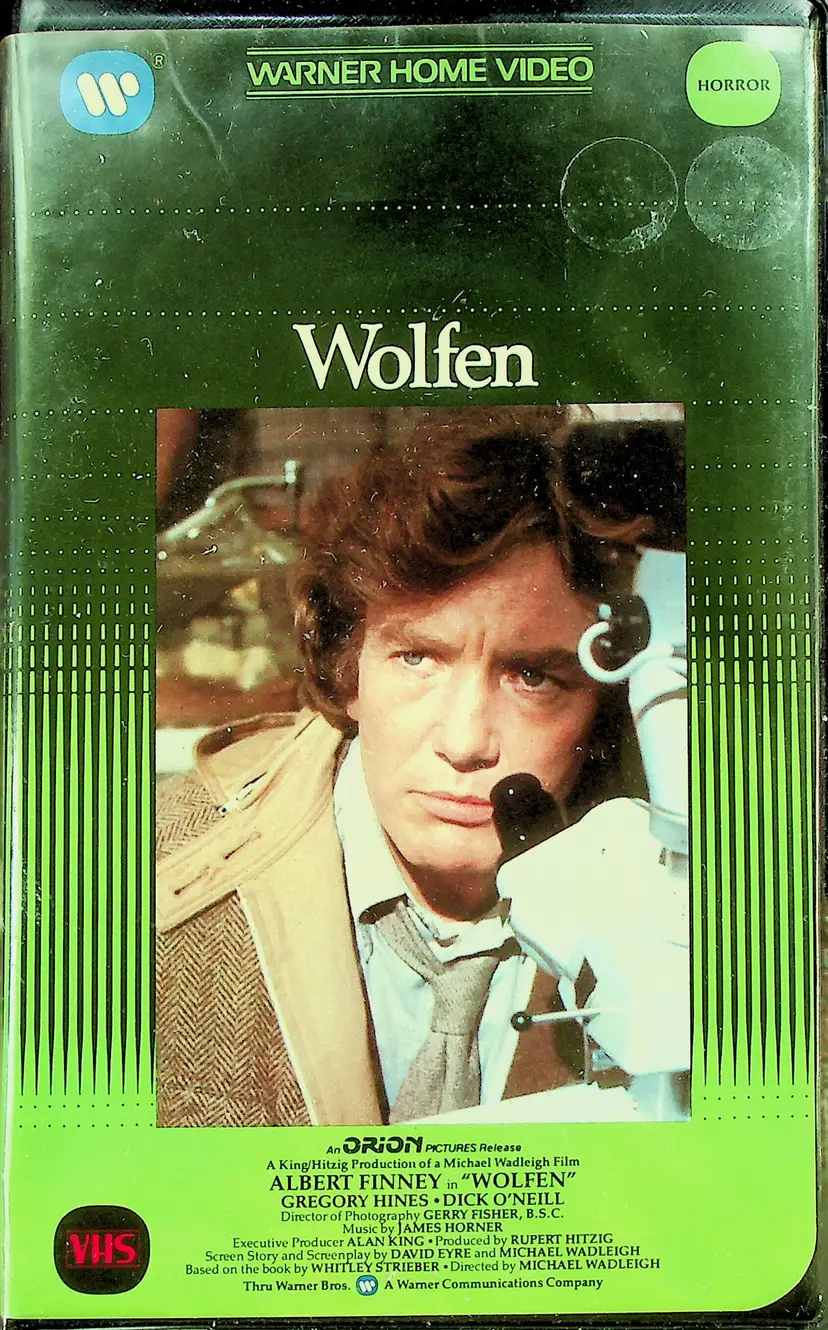 Wolfen (1981) - VHS - Warner Home Video - Rated R - Pre-owned