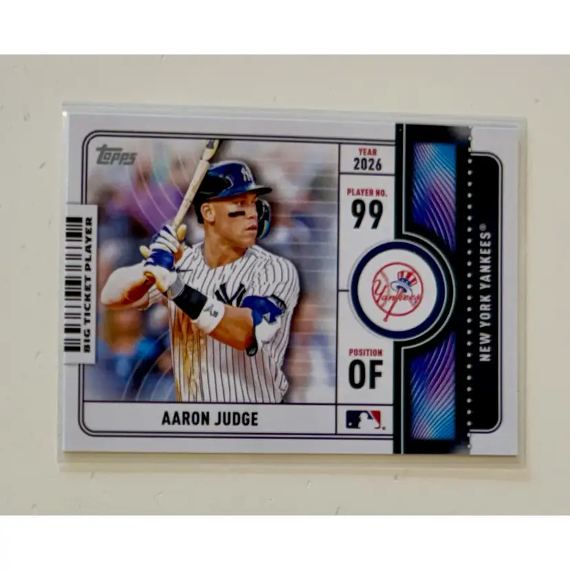 Aaron Judge Big Ticket Player New York Yankees