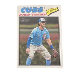 Dansby Swanson 2026 Topps Heritage SP