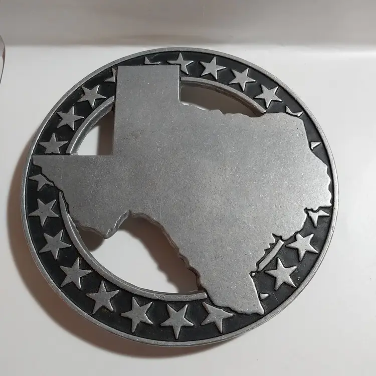 Wilton Armetale Texas 8" Pewter Holloware Trivet, NEW