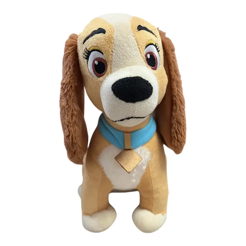 Disney Store Lady And The Tramp Plush Dog – 12" Cocker Spaniel, Good Condition