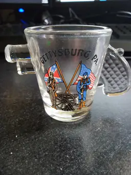 Gettysburg PA. Shot Glass