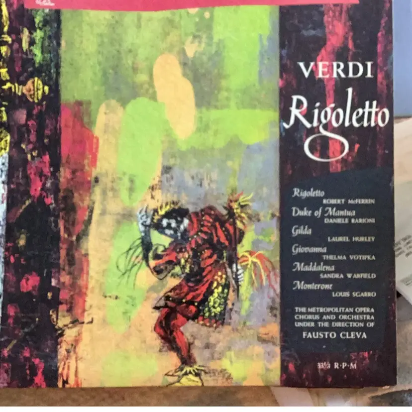 Vintage Vinyl - Verdi Rigoberto