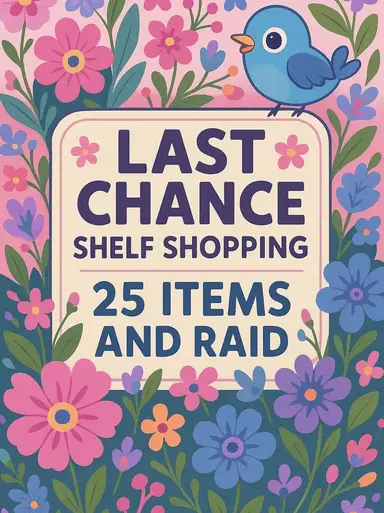 Last Chance Before Vaca 🏖️ Quick Shelf Shopping