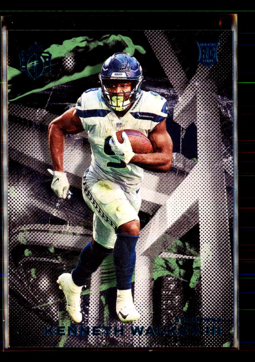 Kenneth Walker Iii 2022 Panini Chronicles Teal Gridiron Kings #GK-16 - (113) - Seattle Seahawks