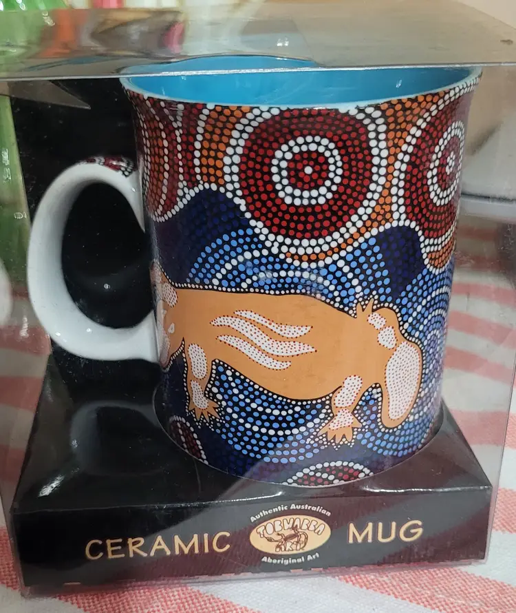 Tobwabba Original Aboriginal Art Mug New In Package
