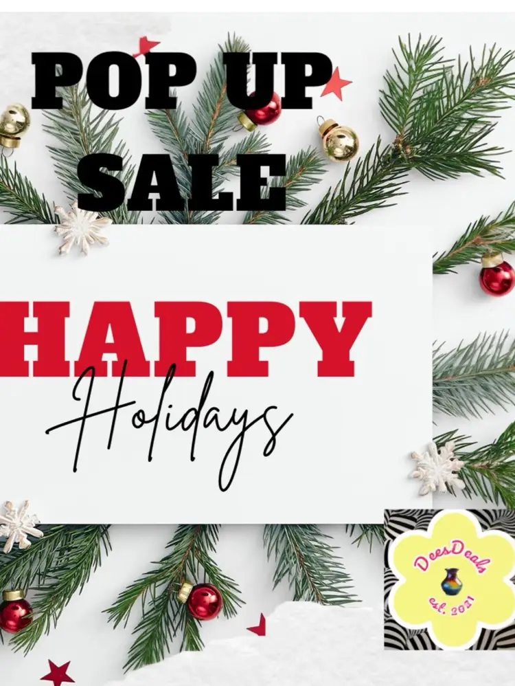 Pop Up Sale With Dee