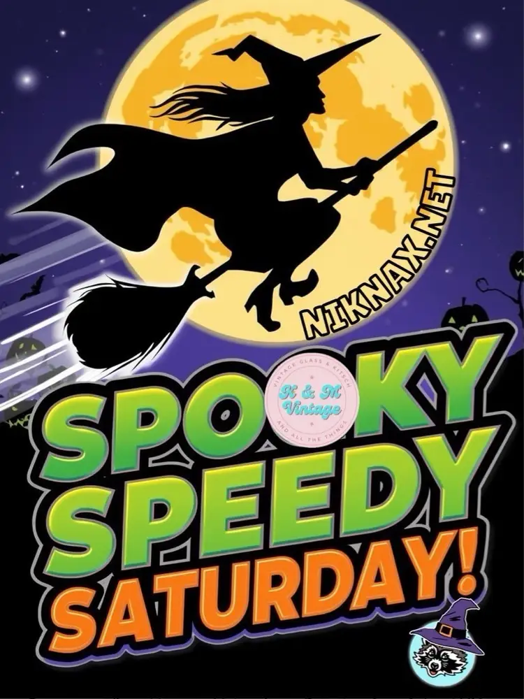 Spooky Speedy Saturday on Niknax.net w/KandMVintage