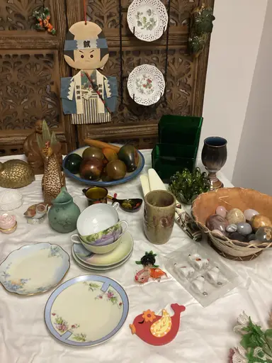 It Is So Early!  Have A Coffee and Shop My Table!