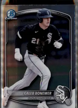 2025 Bowman Draft #BDC-184 Caleb Bonemer Chrome - (138) - Chicago White Sox