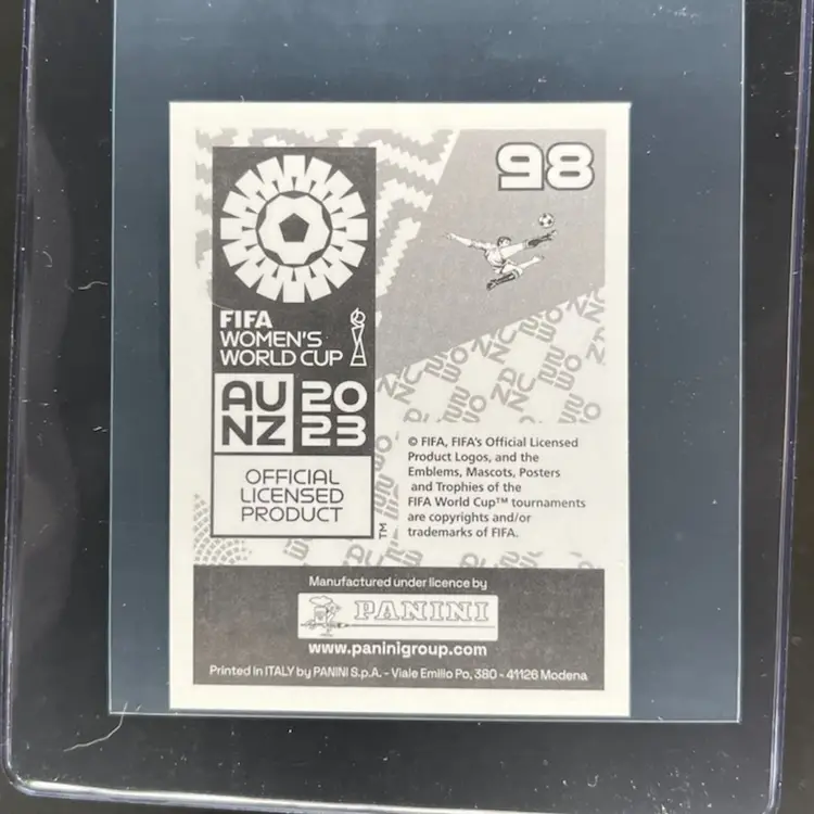 Megan Connolly 2023 Panini Women’s World Cup Sticker Ireland Soccer Card