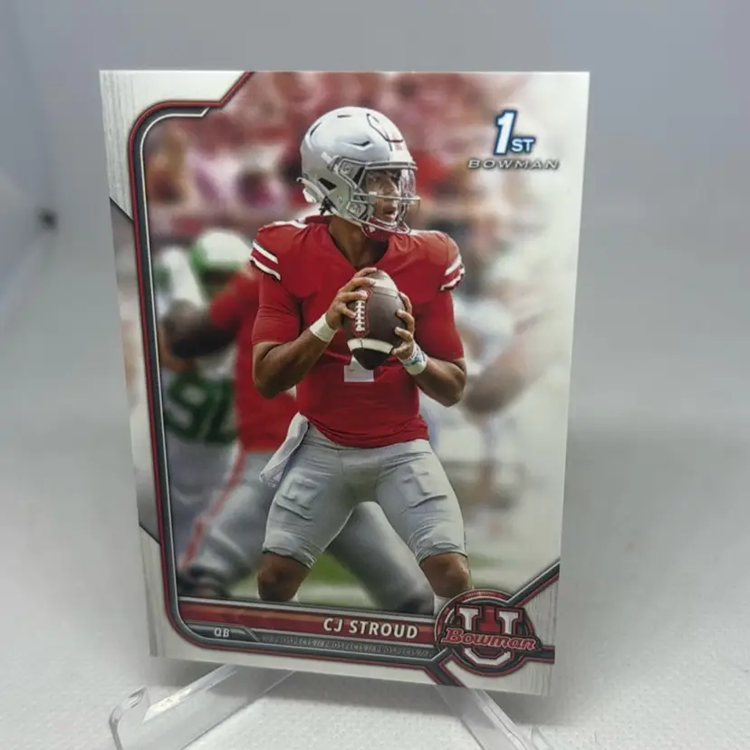 2022 CJ STROUD Bowman University 1st Bowman Houston Texans #3