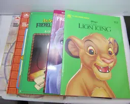 NOS 5 Different Disney Coloring Books 1991-2020