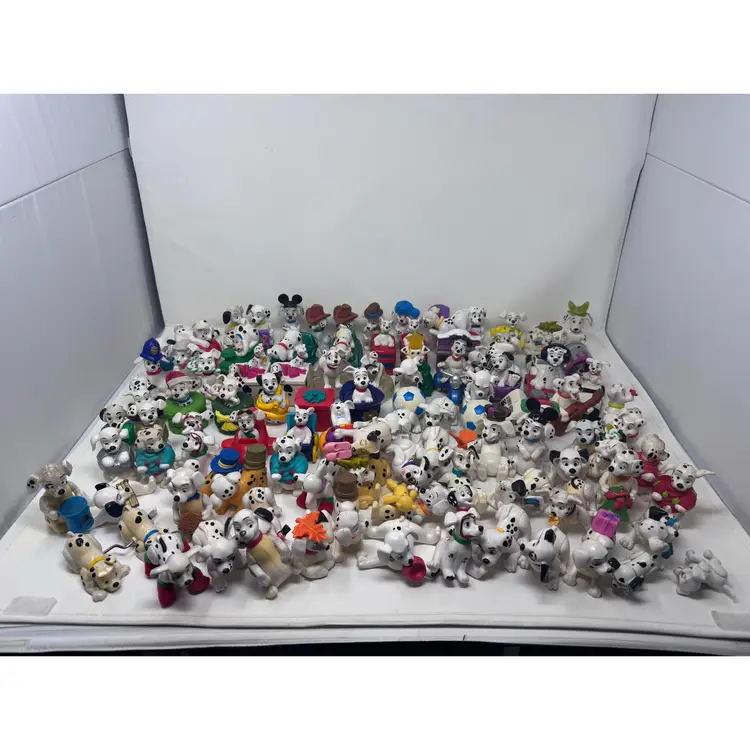 Vintage 1990's Mcdonalds 101 Dalmations Happy Meal Toys Huge Lot Disney 102 pc