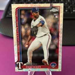 Kumar Rocker 25 Topps Logofractor RC