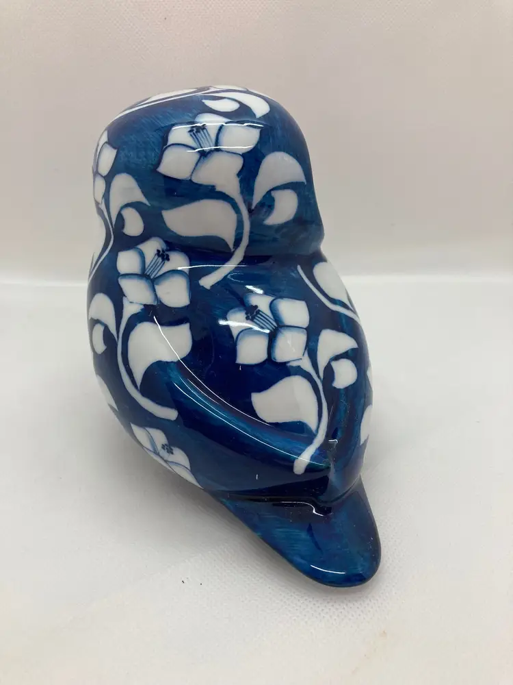 Vintage Porcelain Owl GALLO DESIGN Hand Painted Collectable Artwork Good Quality
